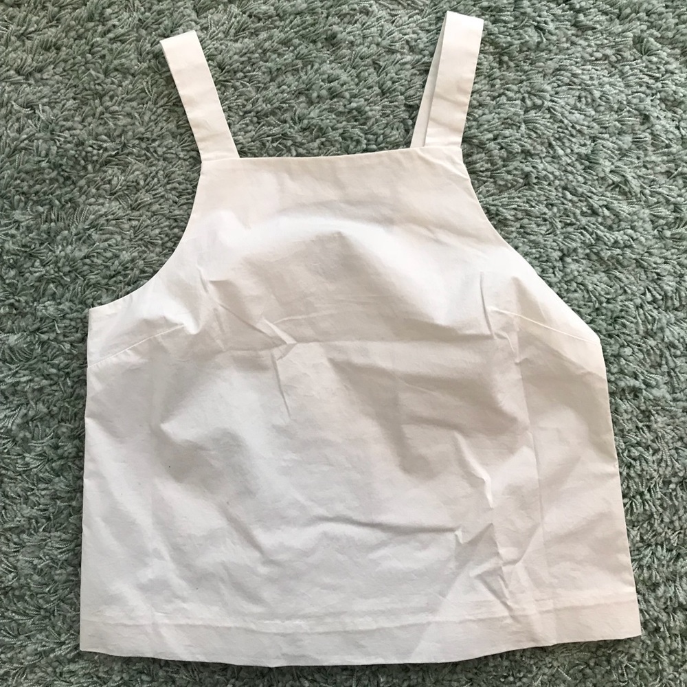 Kate Spade Saturday White Apron Tank Size Small